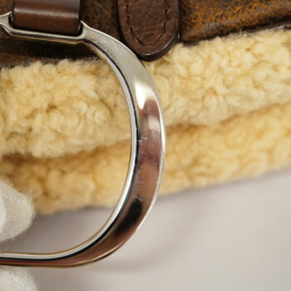 Christian Dior Saddle Mouton Leather Handbag - Picture 6 of 11